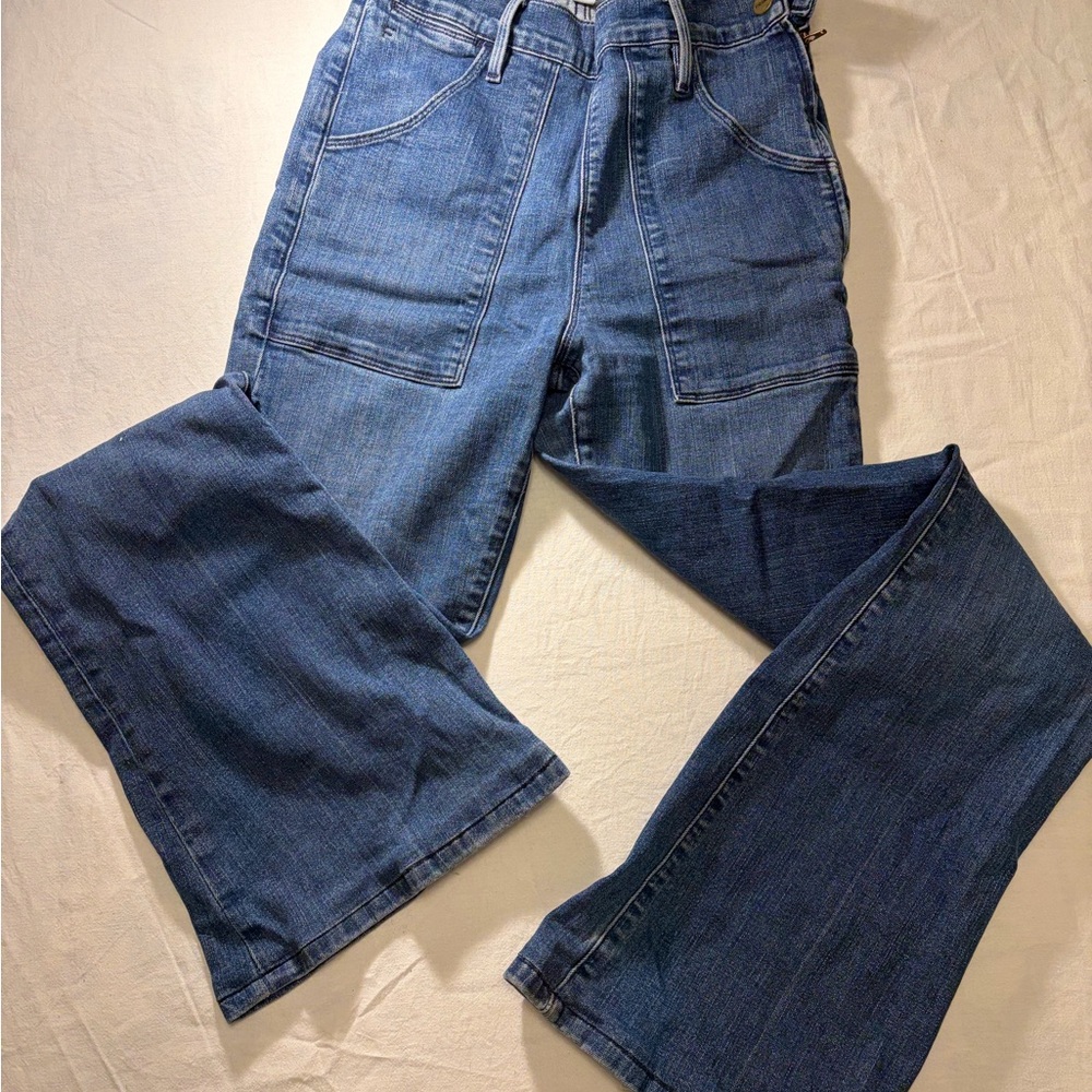 Frame Denim Dark Blue Flare Jeans